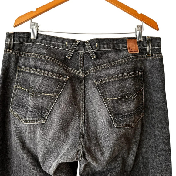 Jake Agave Men’s Mid-Rise Relaxed Straight Waterman Denim Jeans - Picture 6 of 16